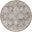 Oushak Home 4' x 4' Round Indoor Rug In Charcoal