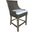 Outdoor Grey Kubu Alfresco Barstool