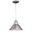 Outland 10 Inch Outdoor Pendant Light In Brushed Pewter