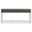 Outline Console Table In Charcoal