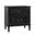 Ove 2-Drawer Nightstand In Charcoal