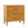Ove 3-Drawer Nightstand In Acorn