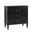 Ove 3-Drawer Nightstand In Charcoal