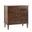 Ove 3-Drawer Nightstand In Walnut