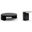 Overlap Dark Round Occasional Table Set In Black