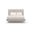 Overlap Queen Upholstered Bed In Cream