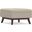 Owen Linen Look Fabric Coffee Table Storage Ottoman In Natural