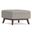 Owen Polyester Fabric Coffee Table Storage Ottoman In Cloud Grey