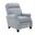Owen Push Thru The Arms Recliner In Slate
