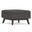 Owen Tweed Look Fabric Coffee Table Storage Ottoman In Ebony