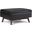 Owen Vegan Faux Leather Coffee Table Storage Ottoman In Distressed Black