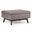 Owen Vegan Faux Leather Coffee Table Storage Ottoman In Distressed Grey Taupe