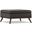 Owen Vegan Faux Leather Square Coffee Table Storage Ottoman In Tanners Brown