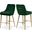 Owen Velvet Stool Set of 2 In Green