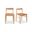 Owing Dining Chair Set Of 2 In Oak