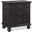 Oxford 2 Drawer Nightstand In Black