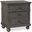Oxford 2 Drawer Nightstand In Peppercorn