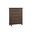 Oxford 5 Drawer Chest In Cocoa