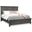 Oxford Queen Panel Bed In Dark Brown