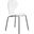 Oyster Moderntransparent Side Chair In Black Base and Clear