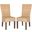 Ozias Natural 19 Inch Wicker Dining Chair Set of 2