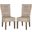 Ozias White Wash 19 Inch Wicker Dining Chair Set of 2