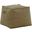 Pablo Vegan Leather Pouf In Brown