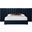 Pablo Velvet Queen Bed In Navy