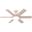 Pacer 44 Inch Ceiling Fan with LED Light Kit and Handheld Remote In Blush Pink and Blush Mango Wood