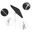 Pacific Trail 6' Patio Umbrella with Aluminum Pole Ribs Push Button Tilt Crank Lift with Sunbrella Fabric In Matte White and Black