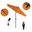 Pacific Trail 7.5' Patio Umbrella with Aluminum Pole Ribs Push Button Tilt Crank Lift with Sunbrella Fabric In Tuscan and Bronze