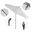 Pacific Trail 9' Patio Umbrella with Aluminum Pole Ribs Push Button Tilt Crank Lift with Sunbrella Fabric In Natural and Hammertone Grey