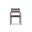 Pacifica Dining Arm Chair In Canvas Henna and Slate