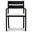 Pacifica Dining Arm Chair In Canvas Natural and Black