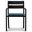 Pacifica Dining Arm Chair In Cast Lagoon and Black