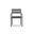 Pacifica Dining Arm Chair In Cast Lagoon and Slate
