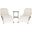 Pacifica Grey and Beige 3-Piece Lounge Set
