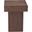Padula Square Small End Table In Dark Brown Oak