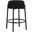 Paisleigh Metal Counter Stool In Black and Black