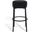 Paisleigh Metal Leg Barstool In Black