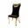 Palazzo Side Chair Set of 2 In Black