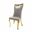 Palazzo Side Chair Set of 2 In Silver