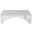 Palermo Marble Coffee Table In White and Natural