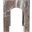 Palermo Marble End Table In Brown and Natural