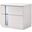Palermo White Lacquer Nightstand