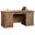 Palladia Executive Desk In Vintage Oak