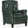 Palmer Press Back Recliner In Green