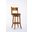 Palmetto 29 Inch Swivel Bar Stool In Fruitwood