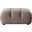 Paloma Rectangle Ottoman In Mink Tan Velvet