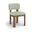 Paloma Vegan Leather Upholstered Dining Chair Set of 2 In Mint